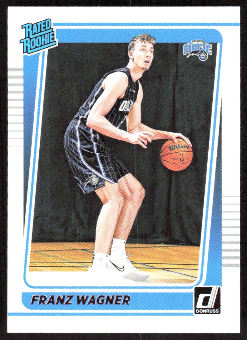 2021-22 3282E Donruss Rated Rookie Franz Wagner Rookie Orlando Magic #235