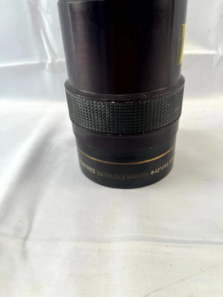 Lente zoom Golden Navitar 8"-12" f/3,5 para proyector ectagráfico Kodak | SIN PROBAR Foto 4 de 4
