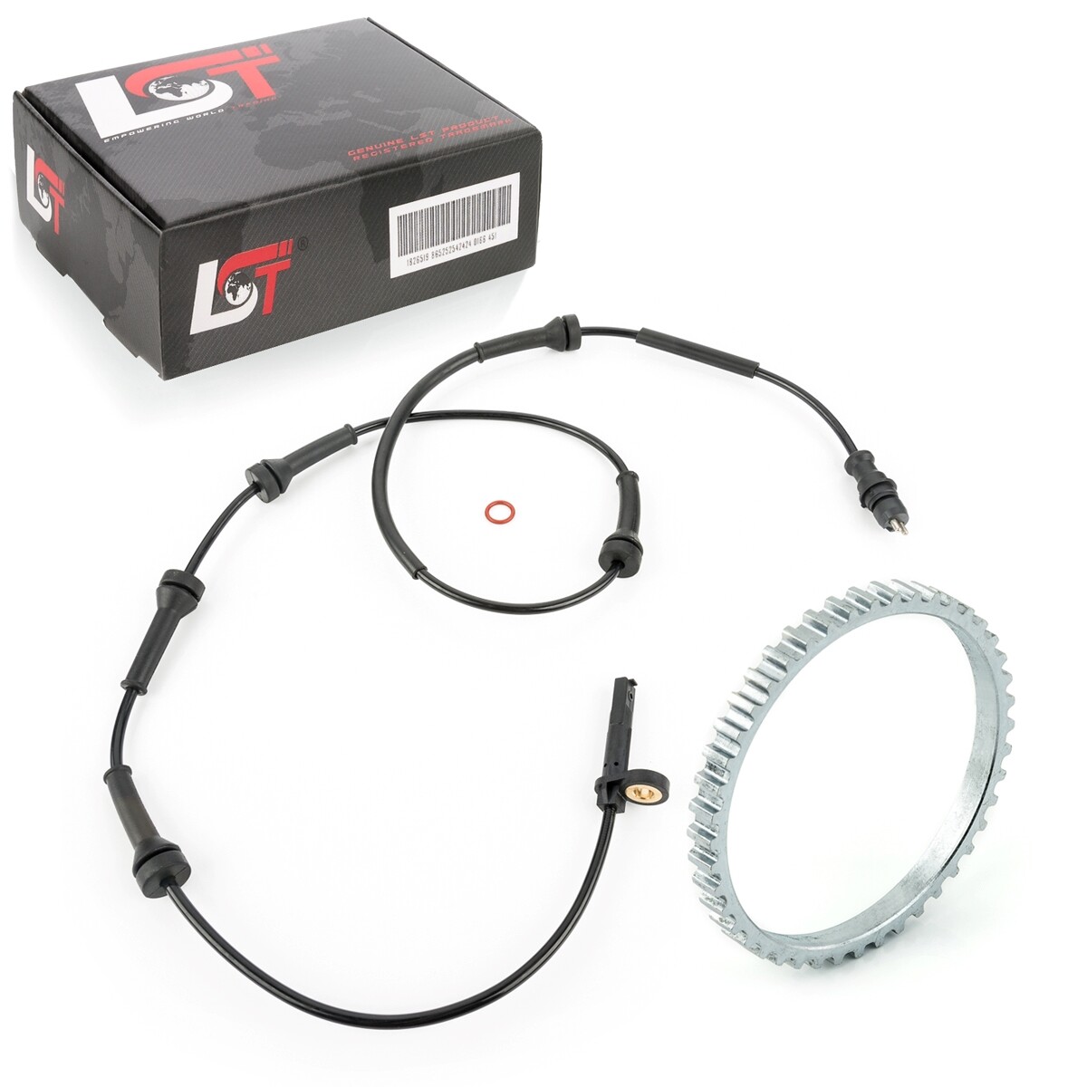 Abs sensor and abs ring set front axle 44 teeth for RENAULT LAGUNA I