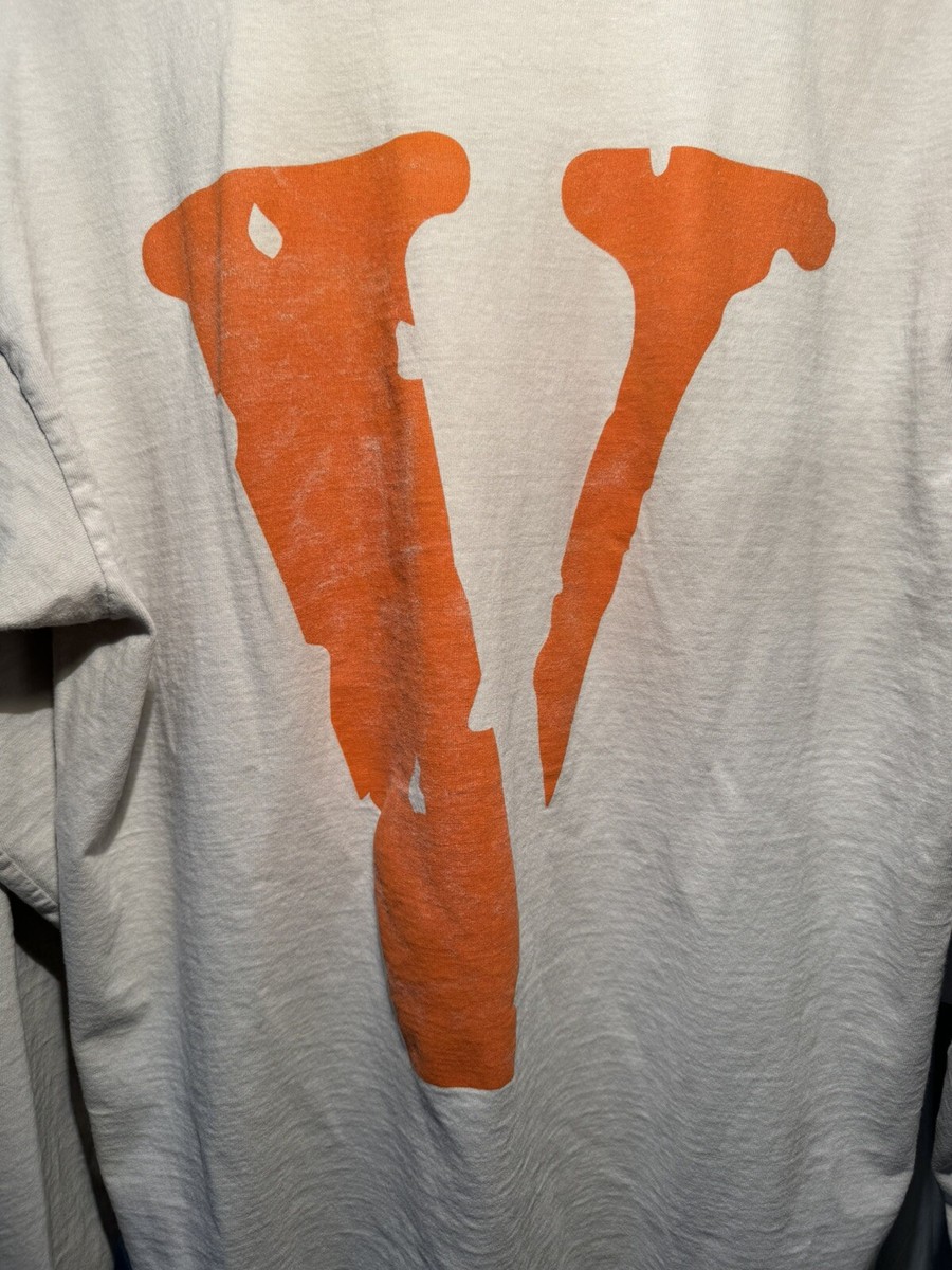 Vintage OG VLONE Friends Long Sleeve T-Shirt Size Large White 