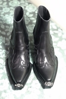 Rare Calvin Klein 205W39NYC Cal Calveta Leather Ankle Boots Rare Calvin Klein 205W39NYC Cal Calveta Leather Ankle Boots