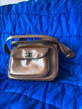 Vintage Faux Leather Camera Bag Brown - Pre-owned