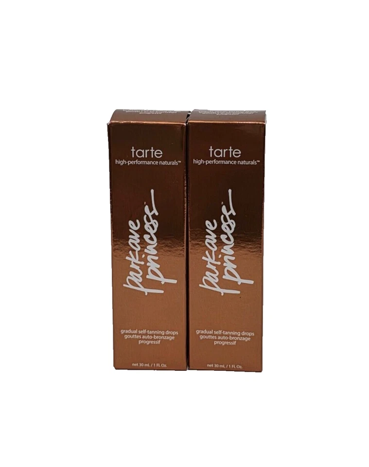Tarte Park Ave Princess Gradual Self Tanning Drops - 2 Boxes 1oz each NEW - Image 2 of 4