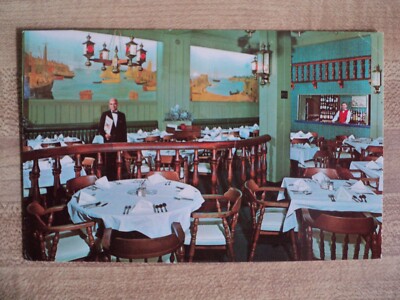 Washington D.C. O'Donnell's Sea Grills Restaurant vintage Postcard
