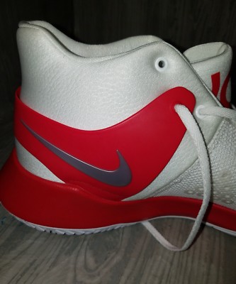 Nike KD Trey 5 IV RED/WHITE  Basketball Shoes Kevin Durant SZ 17 RARE 856484-161 Size 17 - Nike KD Trey 5 IV Bright Crimson White for sale  main image 3