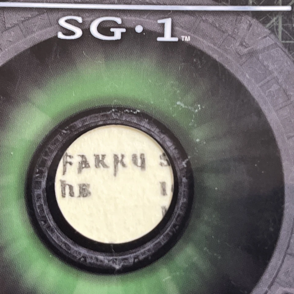 Stargate SG-1 Season 8 Relic Card 445/454 Alien Document R17 - Image 3 of 3