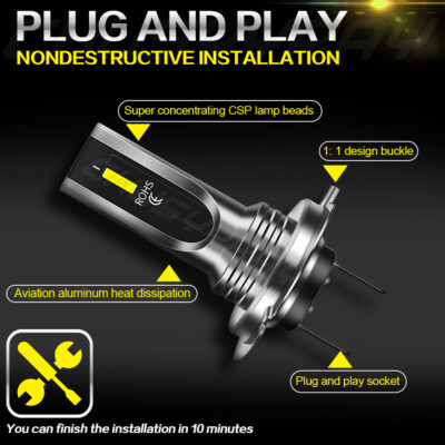 H7-40P ベジット For Kawasaki ZX636 Ninja ZX-6R 2003-06 2010-11 ZX6R Headlight H7