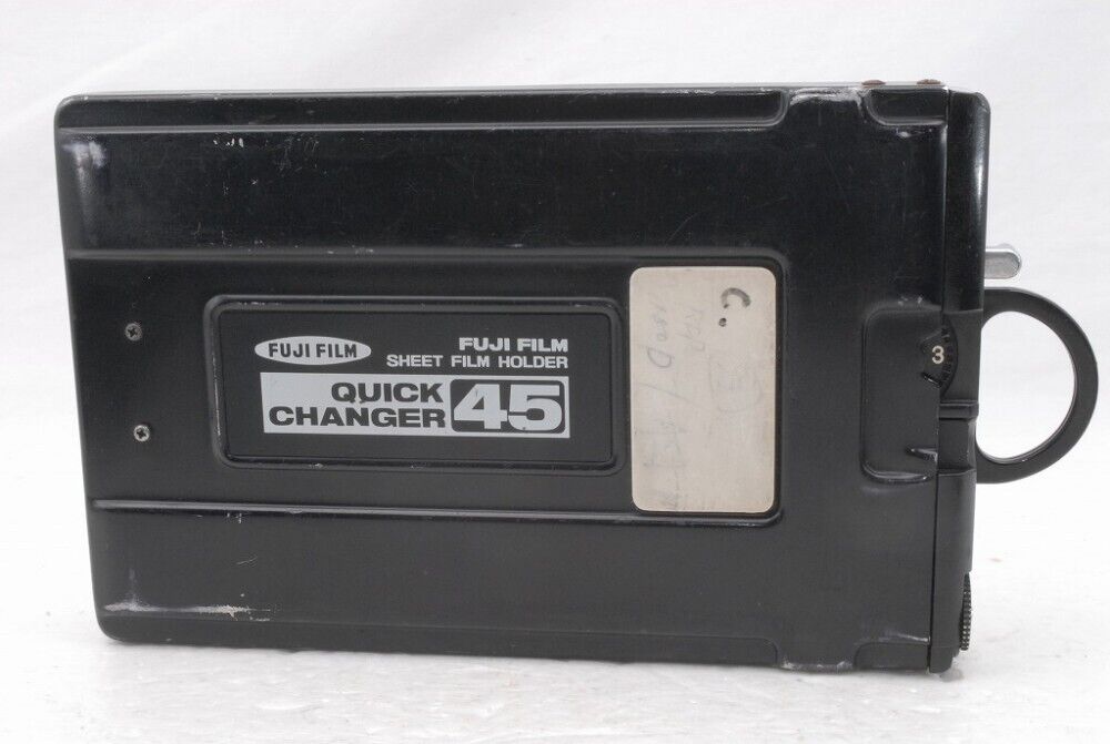Fuji Fujifilm Quick Changer 45 4x5 Sheet Film Back Holder Fuji Fujifilm Quick Changer 45 4x5 Sheet Film Back Holder