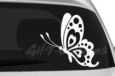 Butterfly #3 Vinyl Decal Sticker, Pretty, Butterflies, Moth, Insect, Monarch