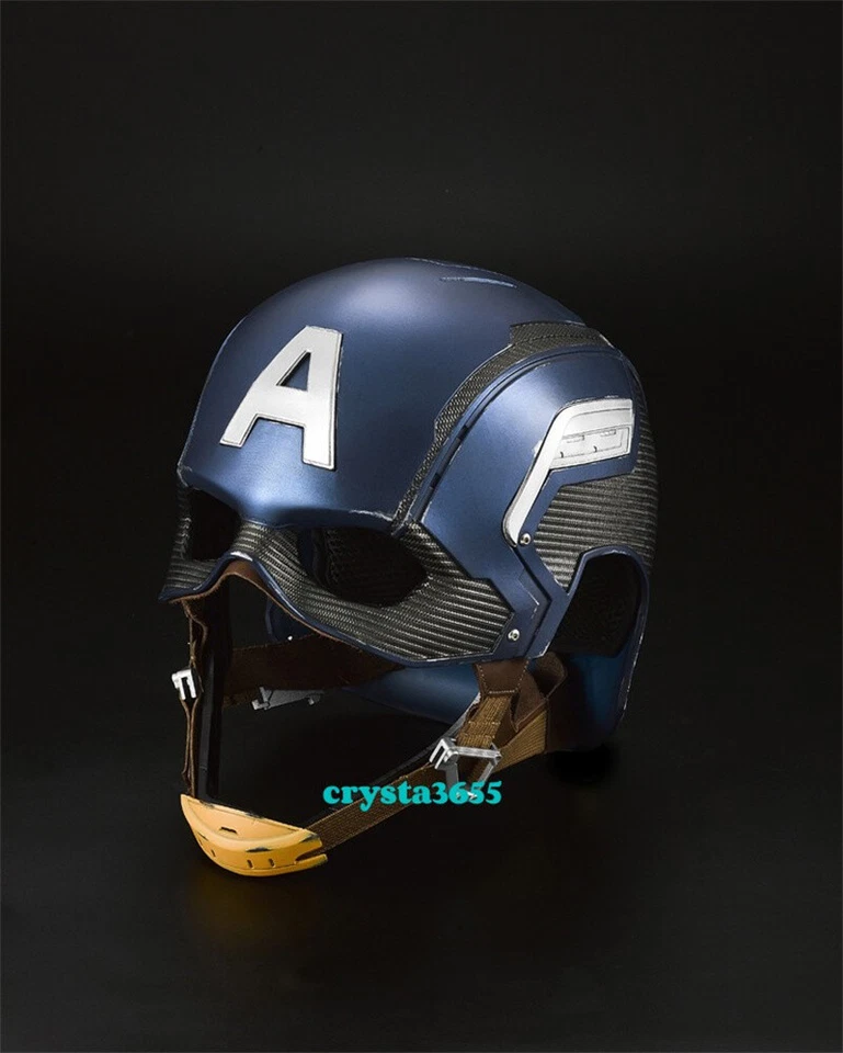 Casco portátil Killerbody Capitán América 1/1 Marvel Cosplay Máscara Halloween Hombres Foto 3 de 4
