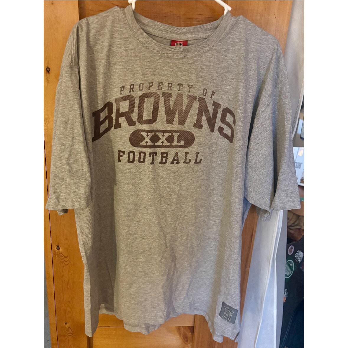 Vintage Cleveland Browns Football T-Shirt - Reebok - XL