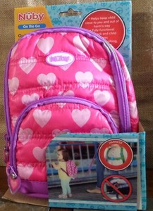 nuby backpack harness