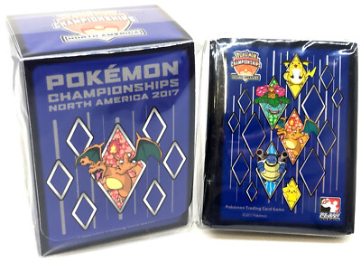 Pokemon North America CHAMPIONSHIPS 2017 Internationals Deck Box Sleeves Set