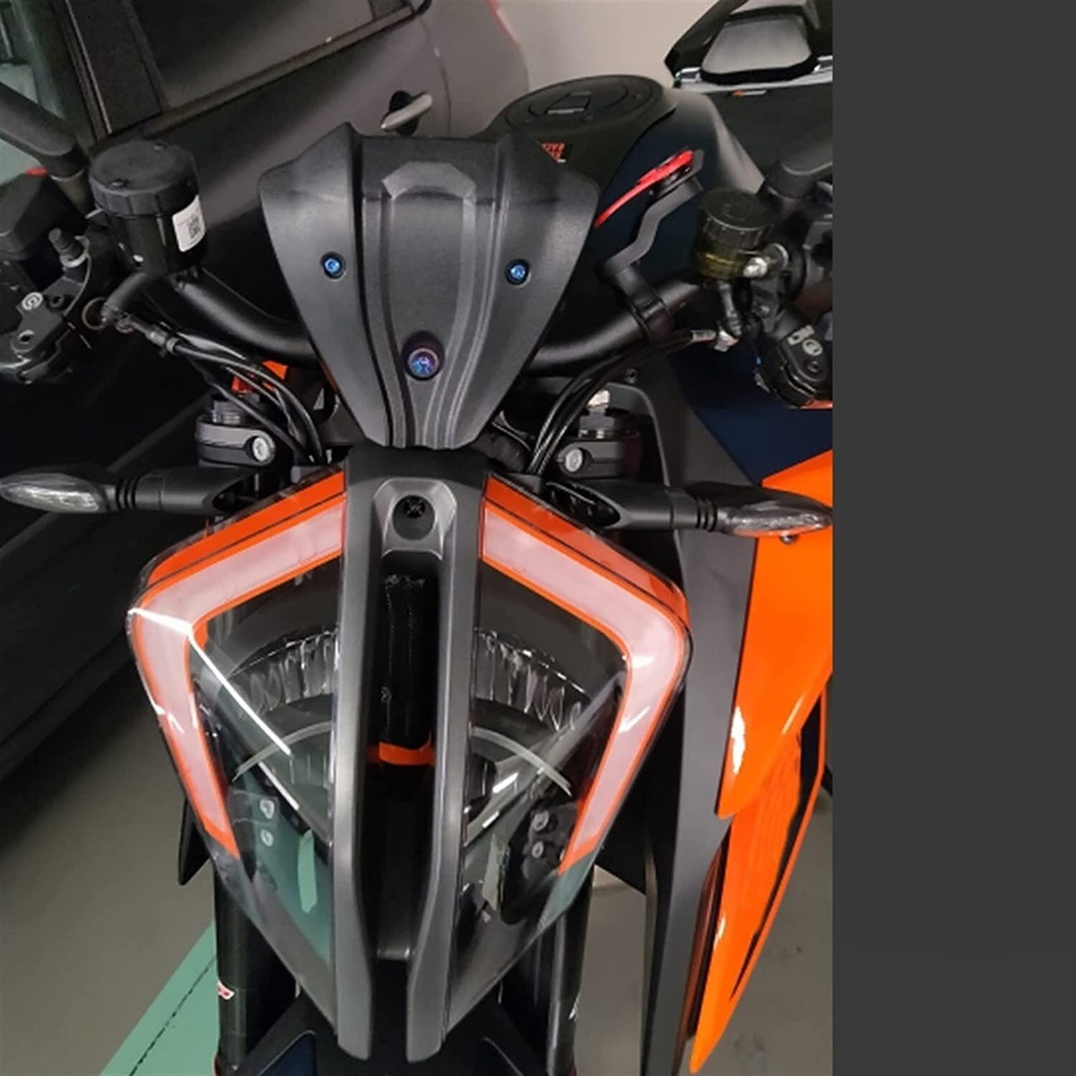 1290 Fly Screen Windshields Windscreen Black FOR KTM 1290 Super