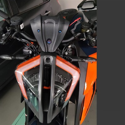 1290 Fly Screen Windshields Windscreen Black FOR KTM 1290 Super