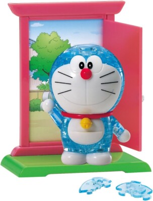 3D puzzle, 44 piece crystal puzzle Doraemon BEVERLY
