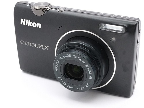 [No Flash] Nikon COOLPIX S5100 Black 12.2MP 5x Digital Camera w/Box from Japan - Picture 3 of 14