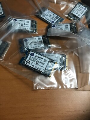Lot of 100 pcs, Kingston 16GB M.2 NGFF SSD 42mm 2242