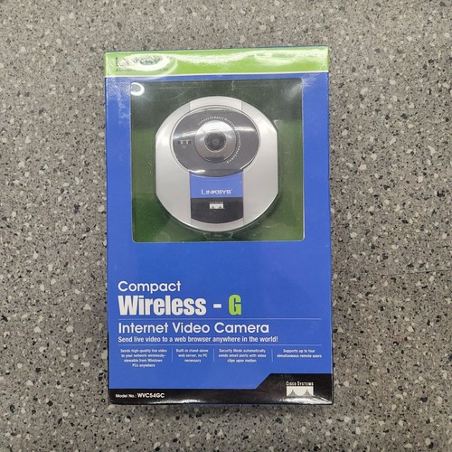 Cámara de video compacta inalámbrica-G Internet WVC54GC 2,4 GHz 802,11 g. Nuevo - Precintado - Imagen 6 de 6