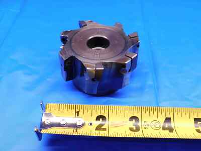 ISCAR 3'' O.D. 90 DEG FACE MILL F90A D3.00-1.00-M 1'' PILOT HOLDS 7 INSERTS 3.0