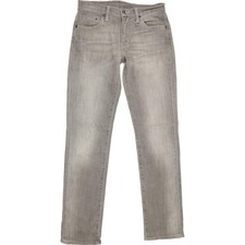 Levi's 511 Herren Jeans Grau Straight Slim Stretch W29 L31 (74977)