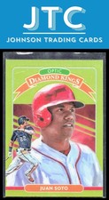 2020 Donruss Optic Juan Soto Lime Green Washington Nationals (EX)