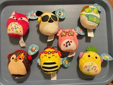 Squishmallows - Mcdonalds Toys- Lot of 7, 2023, Assorted Characters