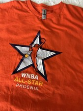 2024 WNBA All Star Game Phoenix Mercury XL Men's T-Shirt Orange Graphic Logo
