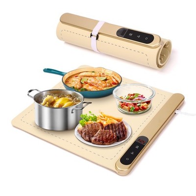 Food Warming Mat,Warming Tray with 16''x14.5'' - 6-Temp Graphene Heating Layer,...