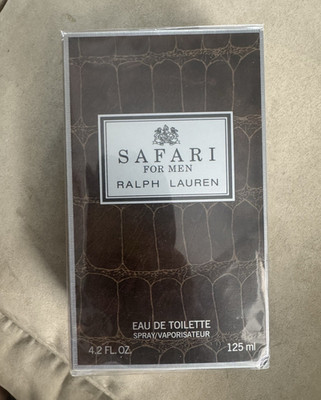 Ralph Lauren Safari for Men Eau de Toilette Spray Regular Size 4.2 fl oz