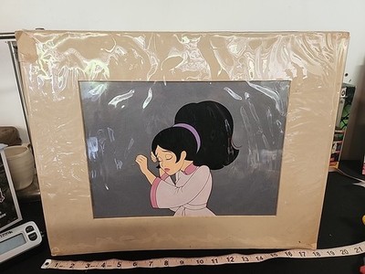 MARCO POLO JR VS   THE RED DRAGON movie animation cel  COA Australian