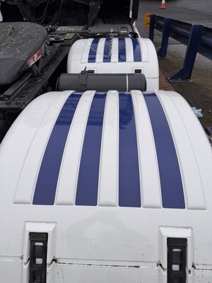 SCANIA Wing Top Aufkleber, Decals STREIFEN. Passt auf alle Scania Modelle. *Jede Farbe