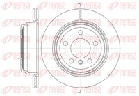 Remsa 2X Bremsscheibe Hinten Ø300 Mm BelüFtet FüR Bmw 3Er Touring F31 320D 318D