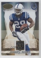 2008 Leaf Certified Materials Gold Team Mirror 81/100 Joseph Addai #GT-7 1md
