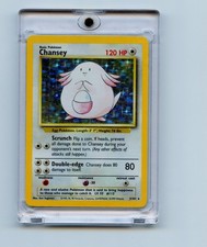 Chansey 3/130 Base Set 2 WotC Holo Rare Pokémon TCG 120 HP Basic English on eBay
