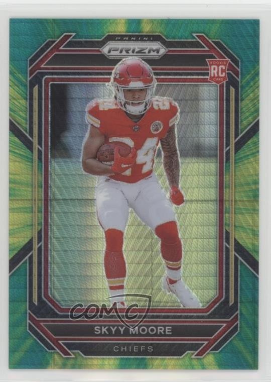 2022 Panini Prizm Rookies Hyper Prizm /175 Skyy Moore #331 1by6