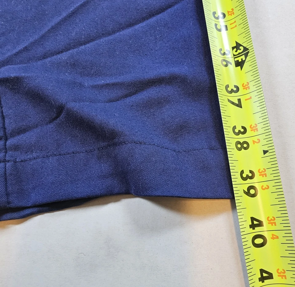 Grey’s Anatomy - Calça esfoliante Barco azul marinho cordão perna reta médica XXS usada - Imagem 3 de 4