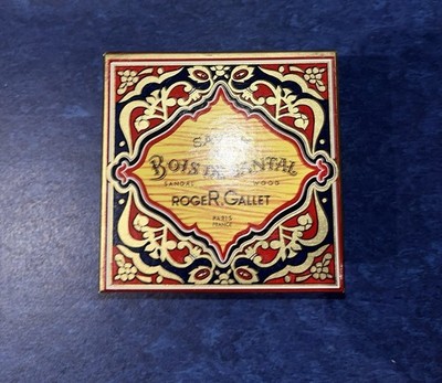 Roger Gallet Paris Savon AU Bois de Santal Sandalwood mit OVP Unbenutzt Vintage