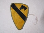 MILITARY PATCH WW2 ERA OR LATER US ARMY 1ST CAVALRY DIVISION #2