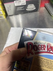 Brand New factory sealed Who Framed Roger Rabbit Nintendo NES Hanger tag  Rare