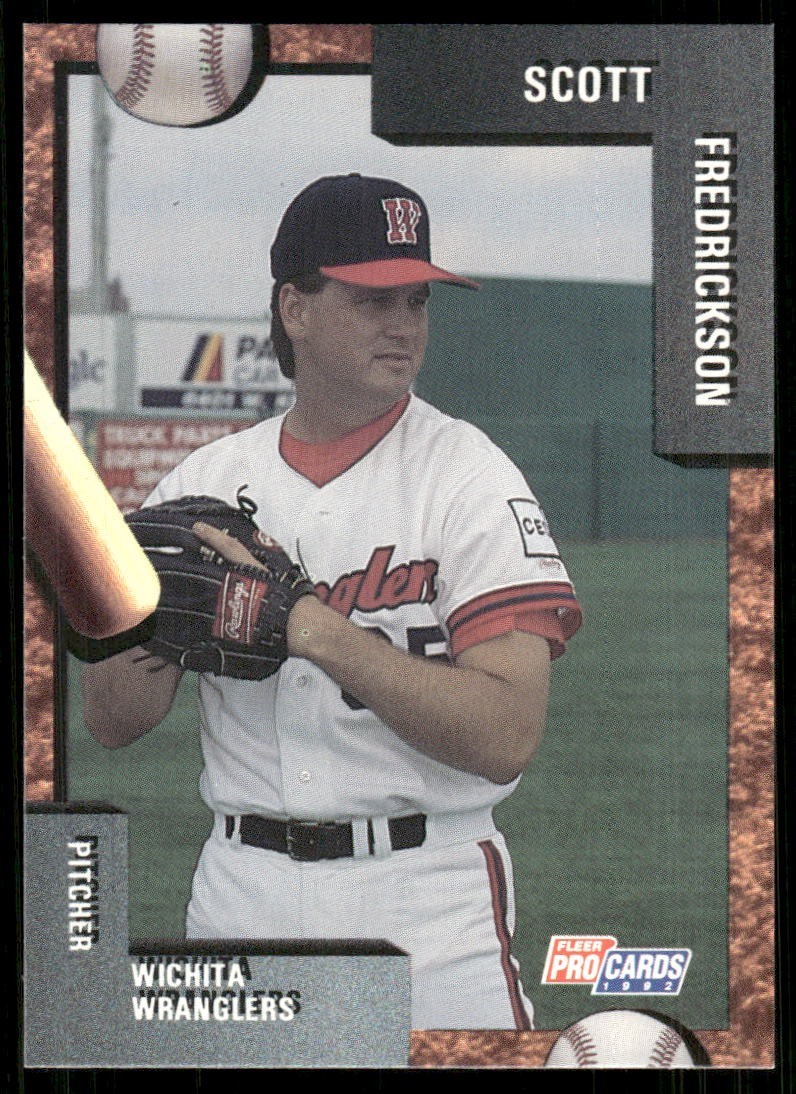 1992 Fleer ProCards Wichita Wranglers SCOTT FREDRICKSON RC PADRES SAN ANTONIO TX