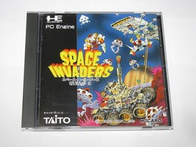Space Invaders Fukkatsu no Hi PC Engine HuCard Japan import US Seller