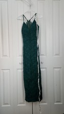 Sparkly Green Lace Maxi Prom/Formal Dress