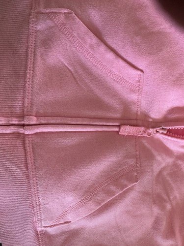 Jumping Beans Girls Zip Up Hoodie With Pockets SZ 5T Pink - Picture 3 of 5