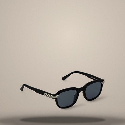 Louis Vuitton Sonnenbrille eckig rund schwarz Z2889U 157105155