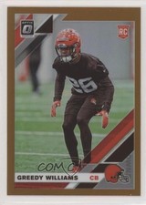 2019 Panini Donruss Optic Rookies Bronze Prizm Greedy Williams #122 0a3