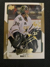 2008-09 Upper Deck MVP #93 Marty Turco Gold Script #/100