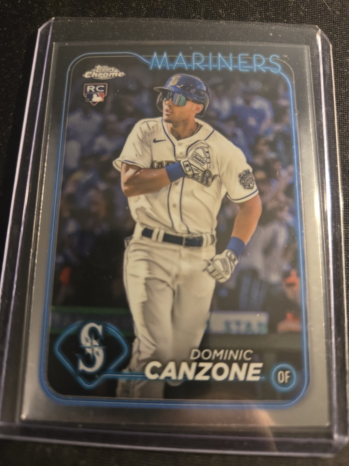 2024 Topps Chrome Baseball Dominic Canzone RC #133 Refractor Seattle Mariners