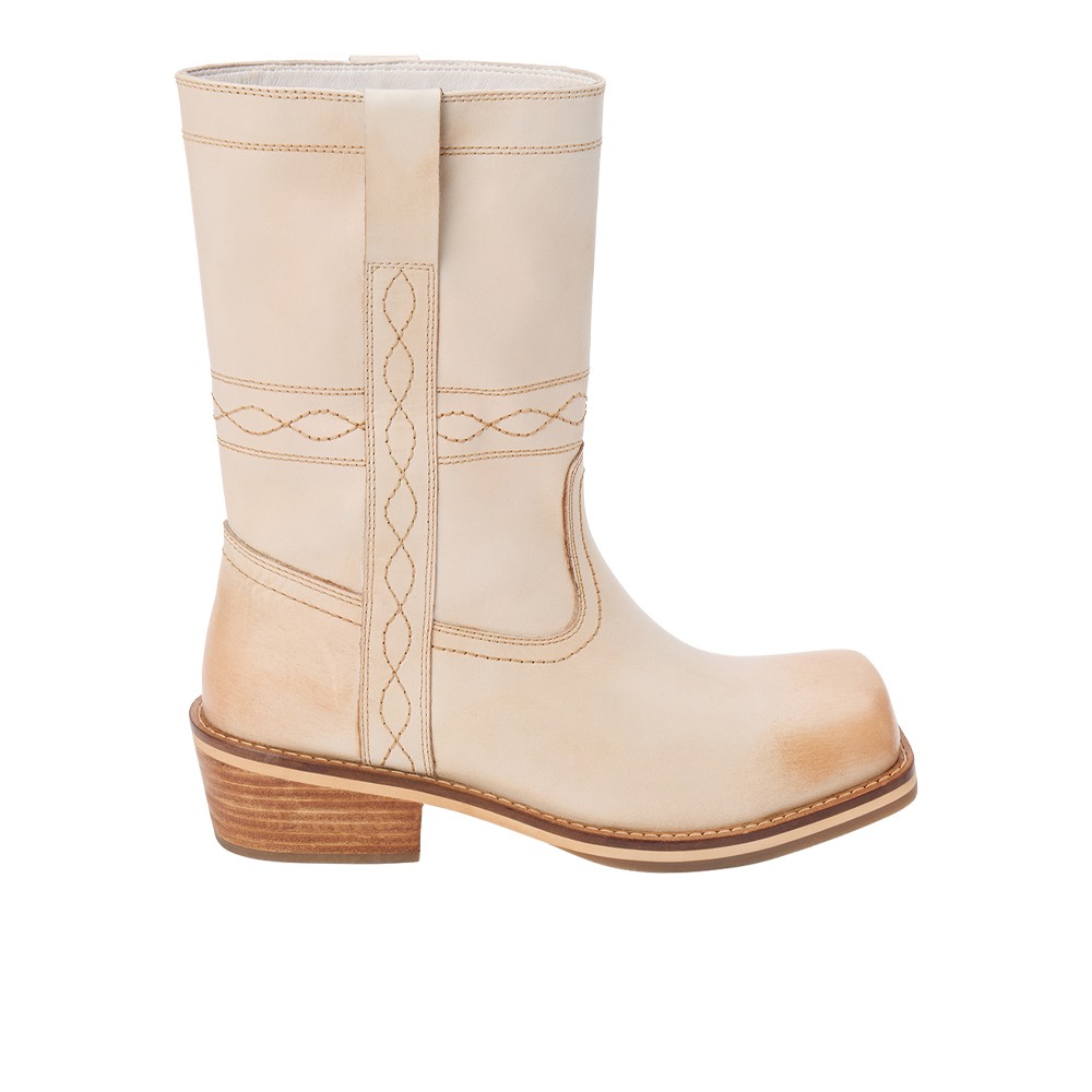 Matisse Jackson Pull On  Womens Beige Casual Boots JACKSON-547