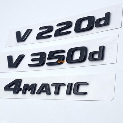 V250d V220d V200d V300d V350d 4MATIC Embleme Aufkleber Decal Für Merces Benz
